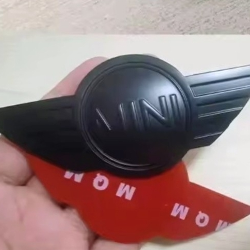 Mini Cooper Metal Logo Car Body Badge Sticker Rear Trunk Boot Emblem - Picture 2 of 5